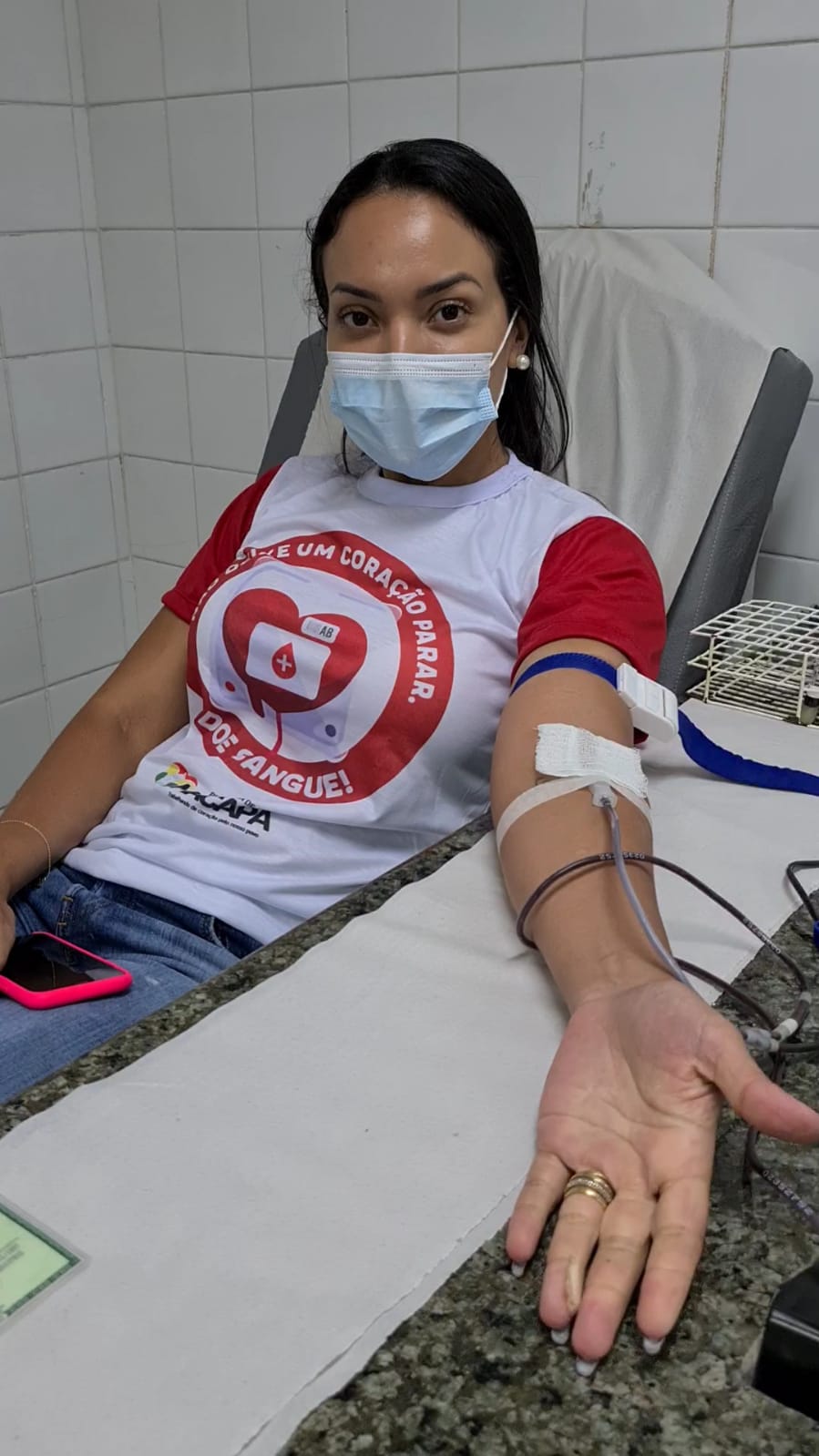 Servidores Da Prefeitura De Macap Doam Sangue Para Suprir Estoque Do