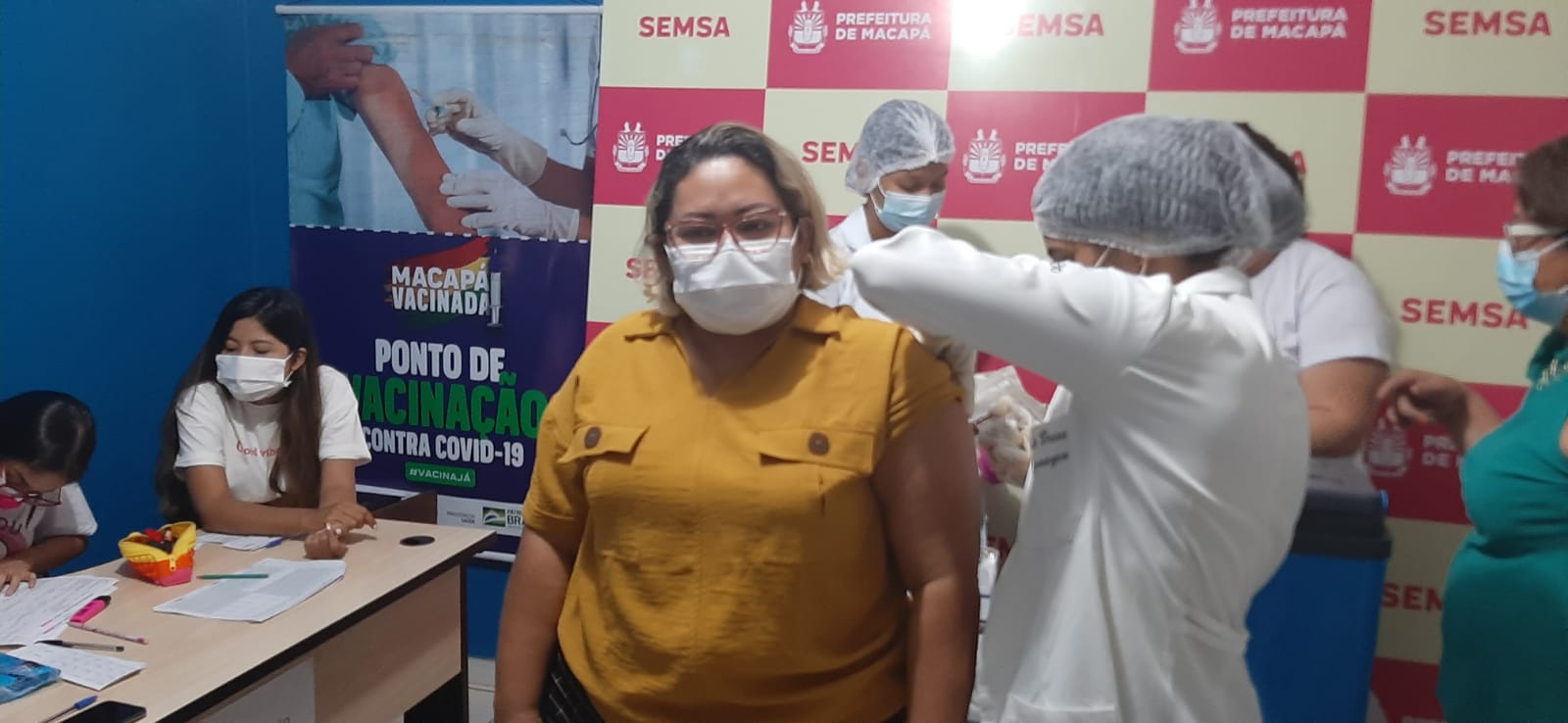 Servidores da Semsa são vacinados contra Influenza, Febre Amarela e ...