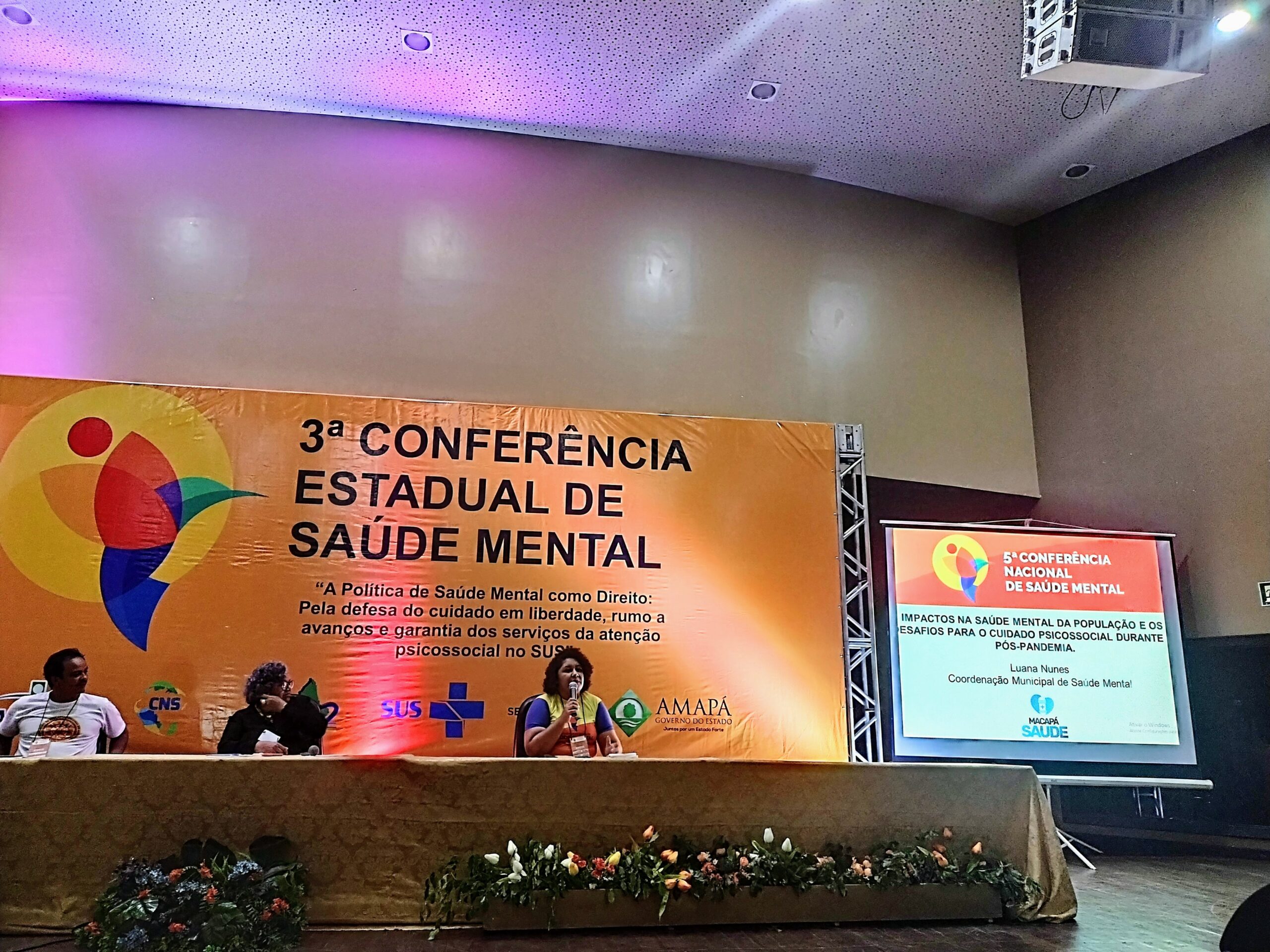 Em Macapá, Semsa participa da 3ª Conferência Estadual de Saúde Mental ...