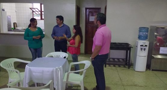 Titulares da Semast visitam Complexo Macapá Criança e Abrigo Marluza Araújo