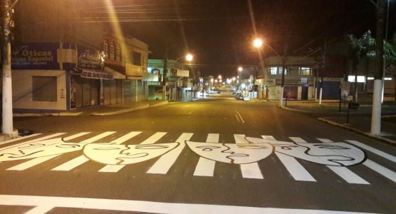 Prefeitura de Macapá personaliza faixa de pedestre