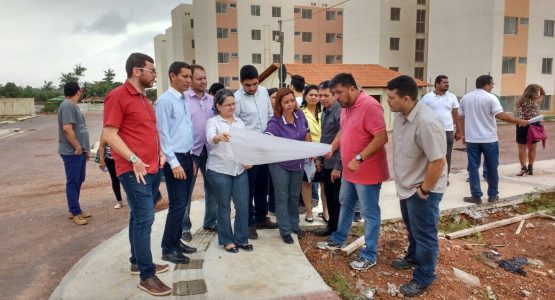 Secretários municipais fazem visita técnica ao Residencial Jardim Açucena