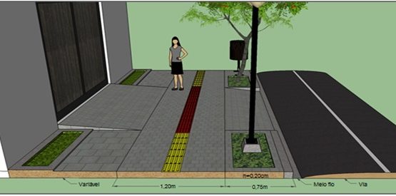 Prefeitura de Macapá orienta população sobre padronização de calçadas