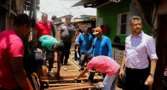 Prefeitura revitaliza passarelas da Passagem Municipalista, no Buritizal