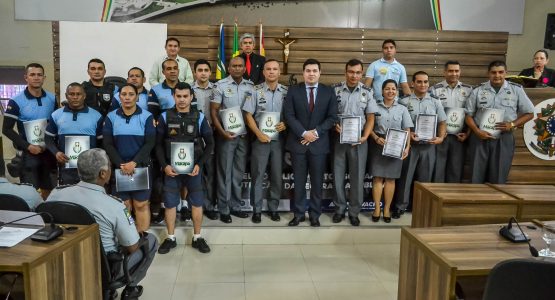Guarda Municipal de Macapá recebe honraria da Câmara de Vereadores