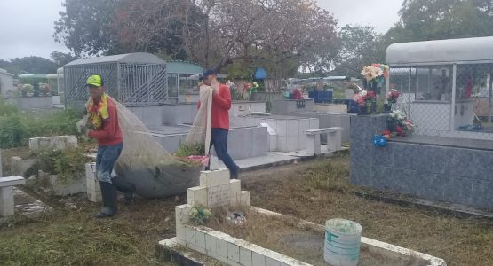 Iniciados serviços de manutenção no cemitério São José