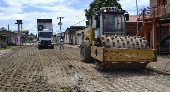 Município faz reparos em vias do bairro Zerão