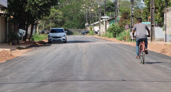 Obras de pavimentação avançam no bairro Renascer