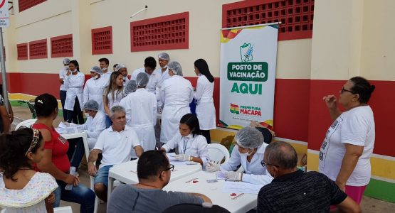 Prefeitura de Macapá faz vacinação contra sarampo em feiras e pontos turísticos da capital
