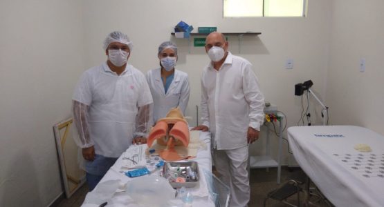 Covid-19: profissionais de unidades de referência participam de treinamento em suporte ventilatório