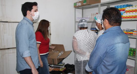 Kits de EPI, testes rápidos e medicação para combate à Covid-19 são entregues no distrito do Pacuí