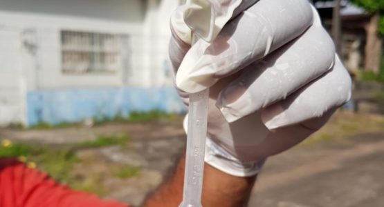 LIRAa: agentes de endemias de Macapá trabalham na eliminação de focos do mosquito Aedes aegypti