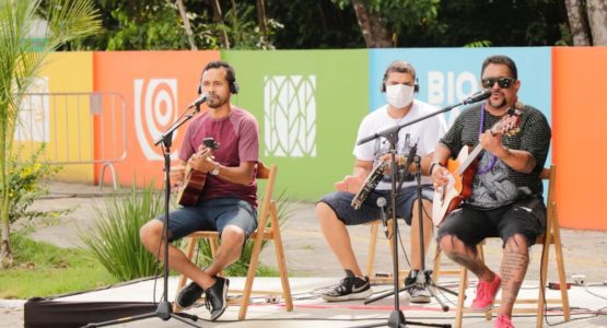 Estação Verão Online: no estacionamento do Bioparque da Amazônia, música e dança são atrações para internautas