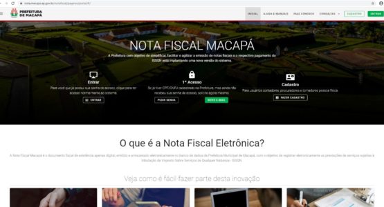 Nova Nota Fiscal Eletrônica: contribuintes já podem acessar novo site e aplicativo para emissão de notas fiscais