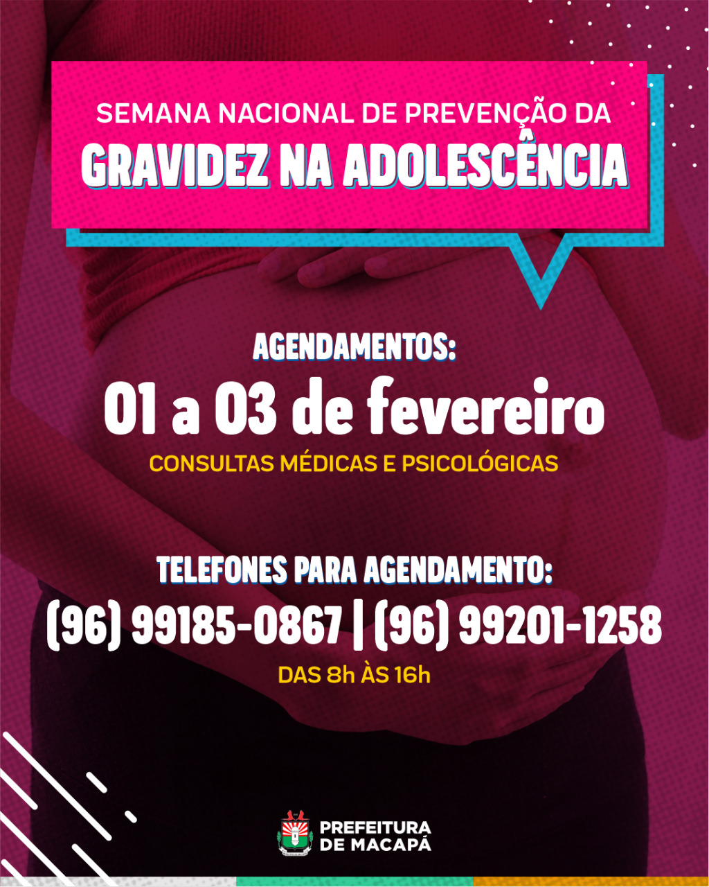 Semana Nacional De Prevenção Da Gravidez Na Adolescência Começa Nesta