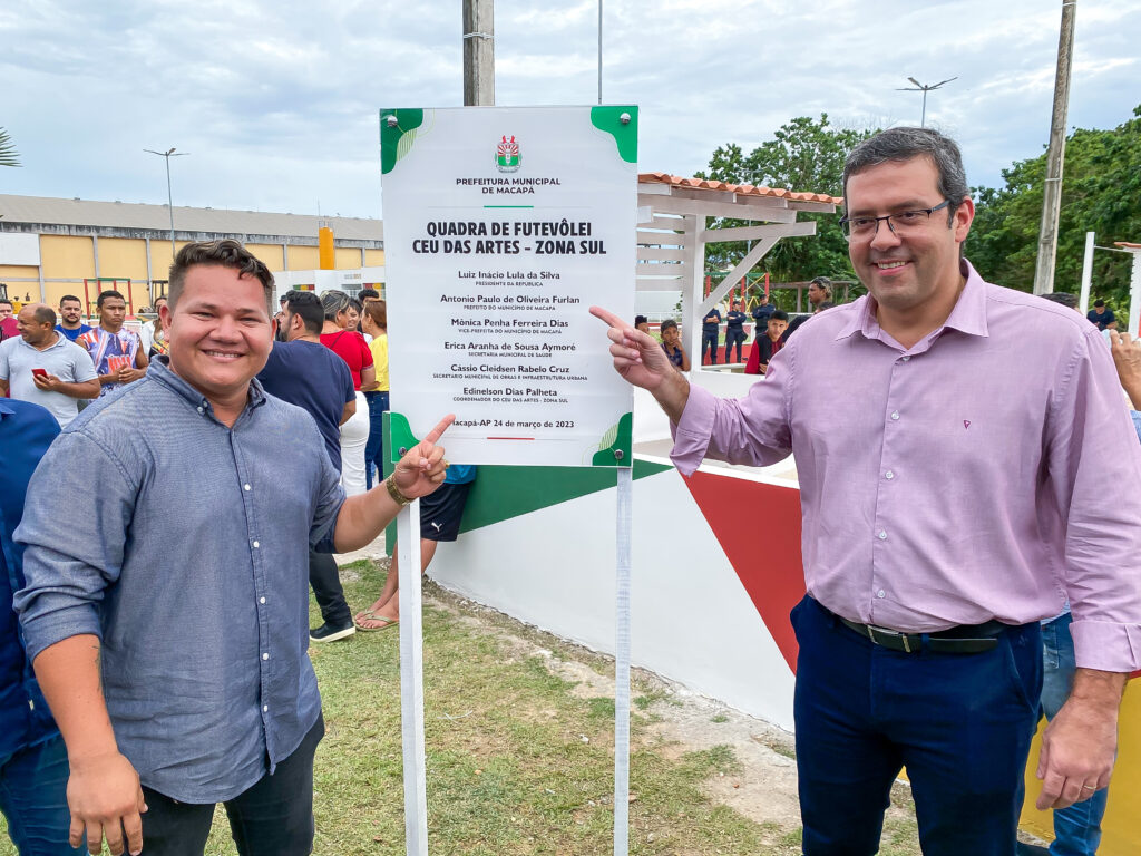 Primeira quadra de tênis em praça pública é inaugurada em Macapá, ap