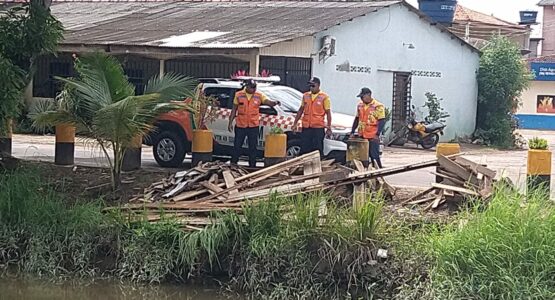 Defesa Civil monitora áreas de riscos no período de fortes chuvas em Macapá