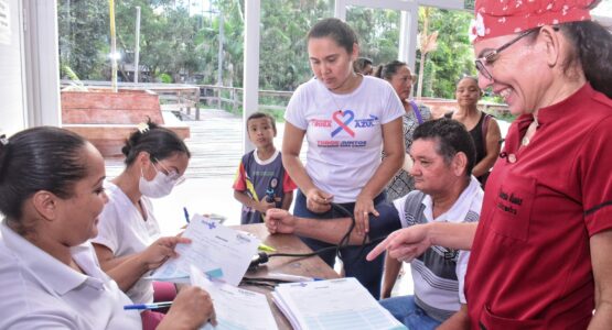 Prefeitura de Macapá realiza ação social e de saúde nas ilhas do distrito do Bailique