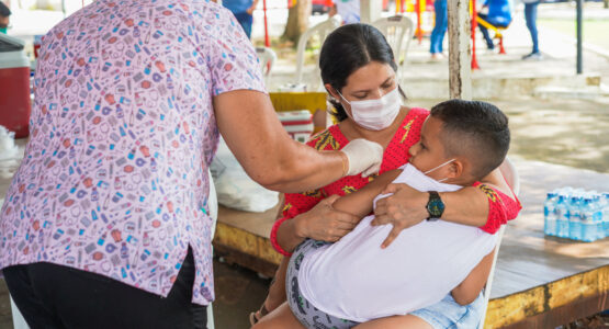 Vacinação Itinerante chega ao Novo Horizonte e atenderá crianças com todos os imunizantes de Rotina