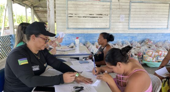 Prefeitura de Macapá leva assistência social para comunidades ribeirinhas do distrito de Carapanatuba