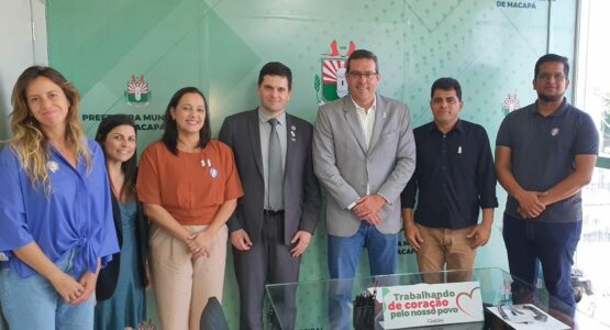 Campanha de Multivacinação é tema de reunião entre Prefeitura de Macapá e equipe do Programa Nacional de Imunização