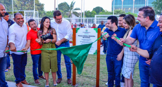 Prefeitura de Macapá realiza entrega da 1ª etapa de revitalização da Praça Nossa Senhora de Fátima