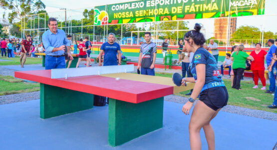 Prefeitura de Macapá inaugura ‘Espaço da Família’ no complexo de lazer da Praça Nossa Senhora de Fátima
