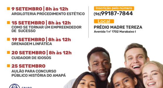 Cidade jovem: programa da Prefeitura oferta 500 vagas em cursos gratuitos para jovens da Zona Oeste de Macapá