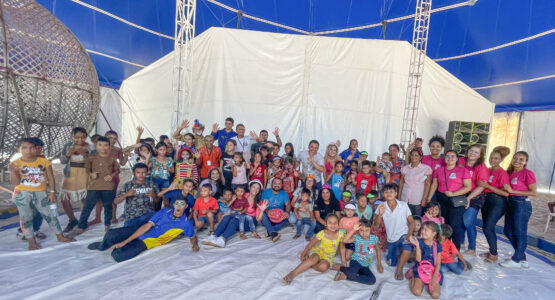 Em Macapá, Assistência Social leva alegria do circo às crianças assistidas pelos Cras