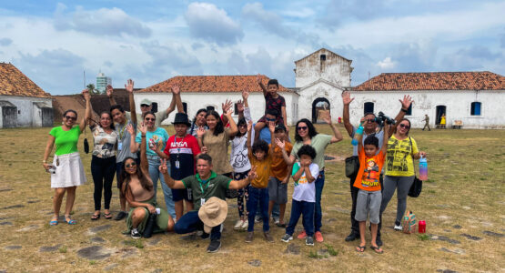 Lazer e diversão: alunos do Capsi visitam Fortaleza de São José de Macapá