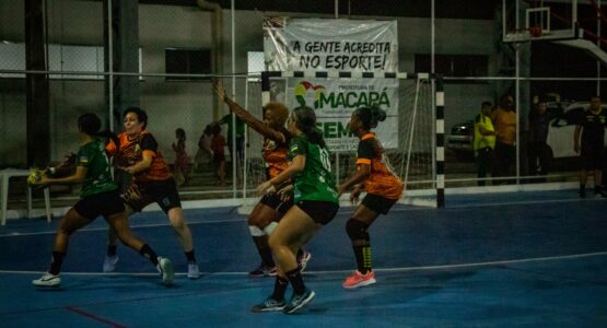 Disputas acirradas marcam Torneio Pan Amazônico de Handebol no Complexo Esportivo Glicério Marques