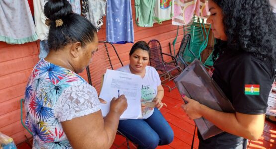 Em Macapá, Semas faz busca ativa de famílias em situação de extrema vulnerabilidade e entrega benefícios eventuais