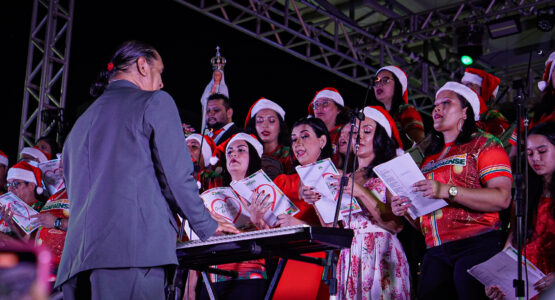 Natal Luz da Prefeitura de Macapá emociona público na Praça Santuário de Fátima