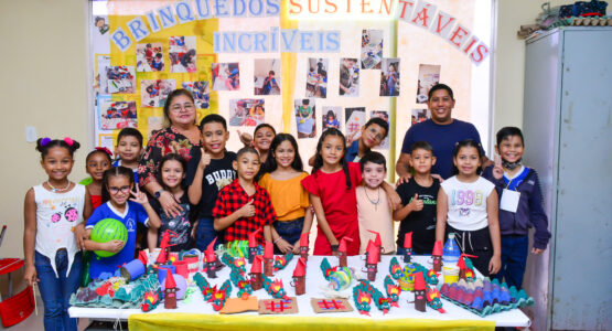 Estudantes da escola municipal Roraima participam da 1ª Feira Jovens Empreendedores Primeiros Passos