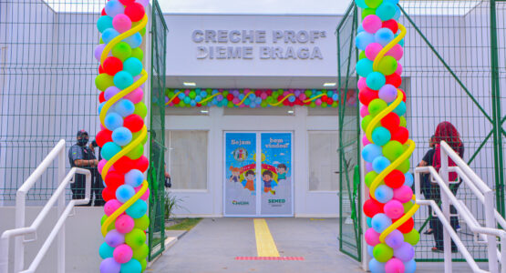 Prefeitura de Macapá inaugura Creche Municipal Dieme Braga no Loteamento Sol Nascente