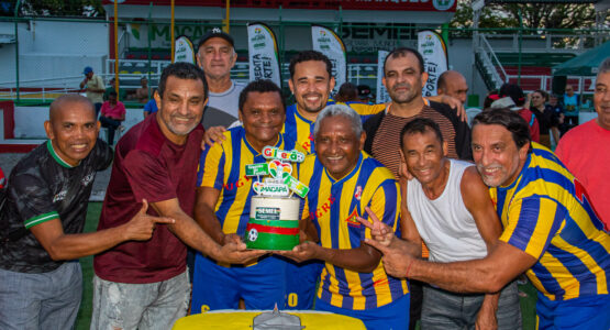 Celebração dos 74 anos do Complexo Esportivo Glicério de Souza Marques, em Macapá, incluiu partidas de futebol entre jogadores de renome