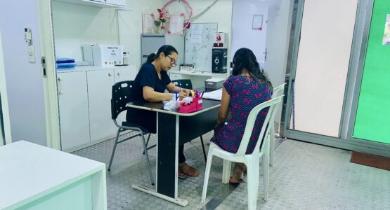 Carreta da Mulher oferta atendimentos de saúde para o bairro Buritizal 