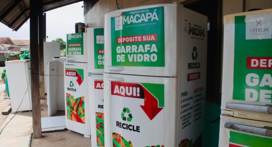 Prefeitura lança Eco Projeto para recolher materiais de vidro em pontos estratégicos de Macapá