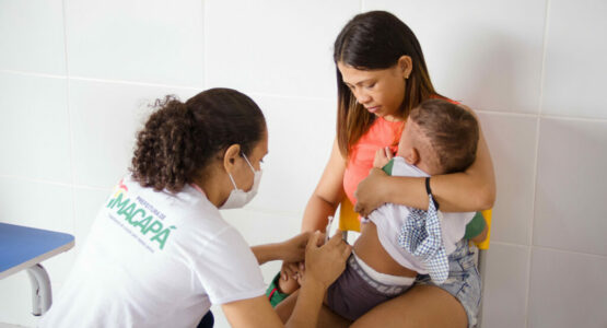 Em Macapá, a vacinação nas creches inicia em abril