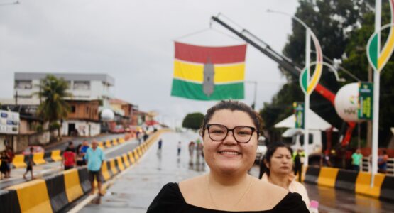 “É uma nova era para Macapá”, diz Riliane, moradora do bairro Pacoval, sobre a Ponte Sérgio Arruda