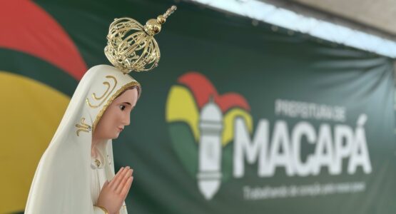 Prefeito de Macapá, Dr. Furlan, assina Ordem de Serviço para construção do Monumento de Nossa Senhora de Fátima