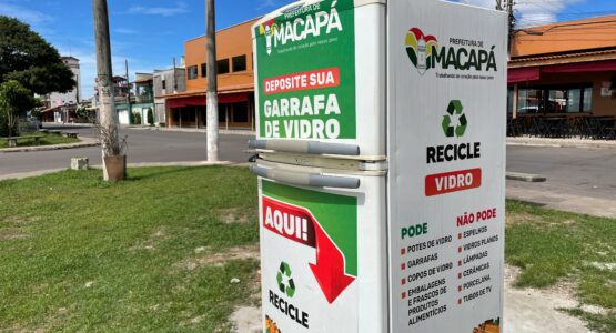 Ecopontos: Prefeitura recolhe mais de uma tonelada de resíduos de vidros para reciclagem nos três primeiros meses de 2024
