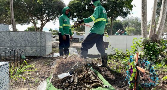 Prefeitura avança na limpeza e manutenção dos cemitérios de Macapá para o Dia das Mães