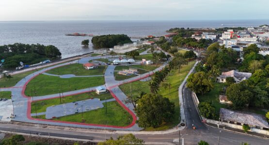 Projeto Orla Viva: Prefeitura de Macapá entrega Praça Jacy Barata Jucá localizada às margens do Rio Amazonas