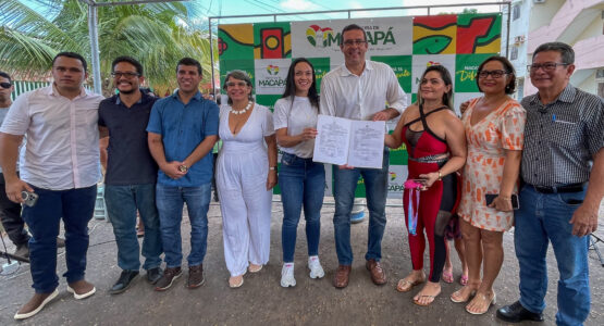 Prefeito de Macapá, Dr. Furlan, assina Ordem de Serviço para requalificação asfáltica das vias Jovino Dinoá, Paraná e Anhanguera