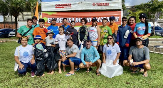 Prefeitura de Macapá participa de ação educativa ambiental no Canal do Jandiá